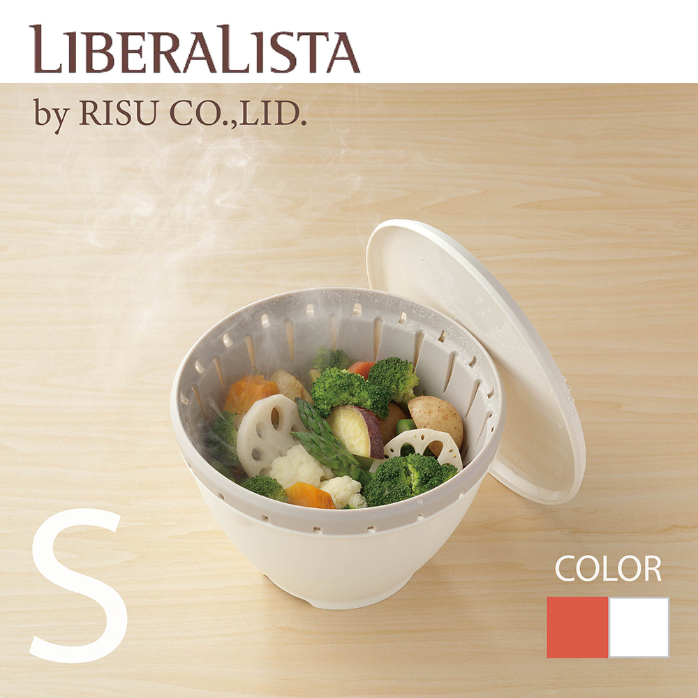 【this-this】日本RISU｜LIBERALISTA多用途可微波耐熱瀝水籃組 (S)