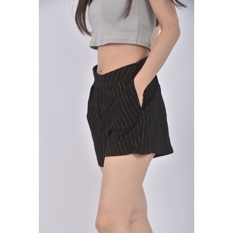 (XL) dixie線條黑色短褲二手衣, , large