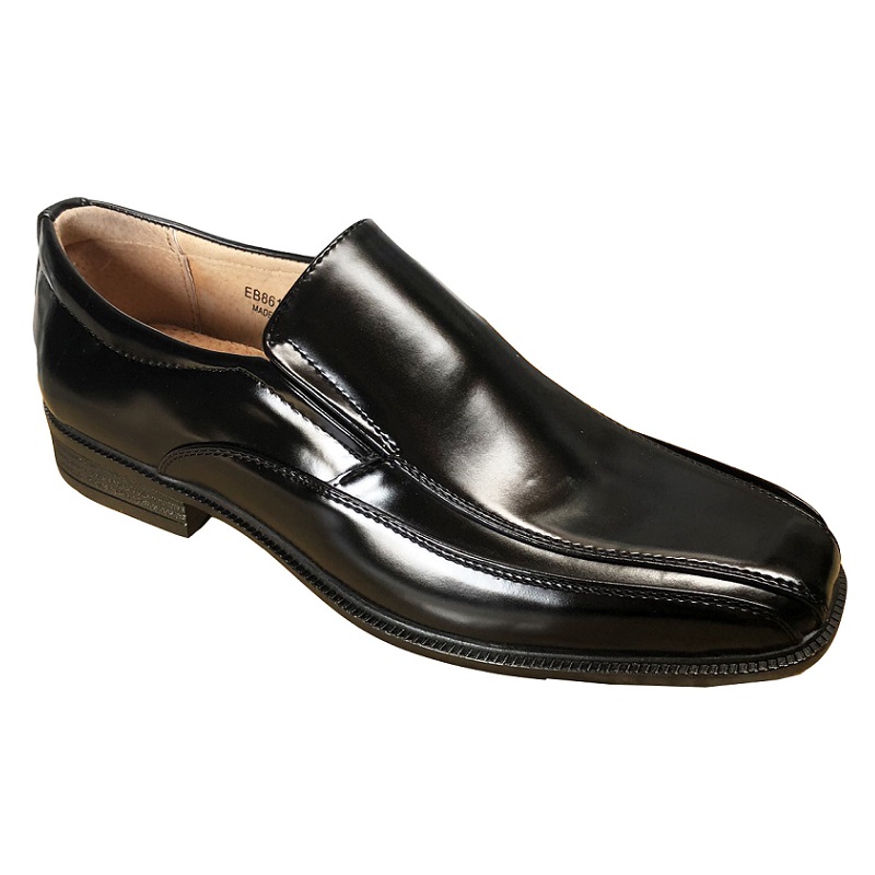 Mens Smart Shoes, 黑色-26cm, large