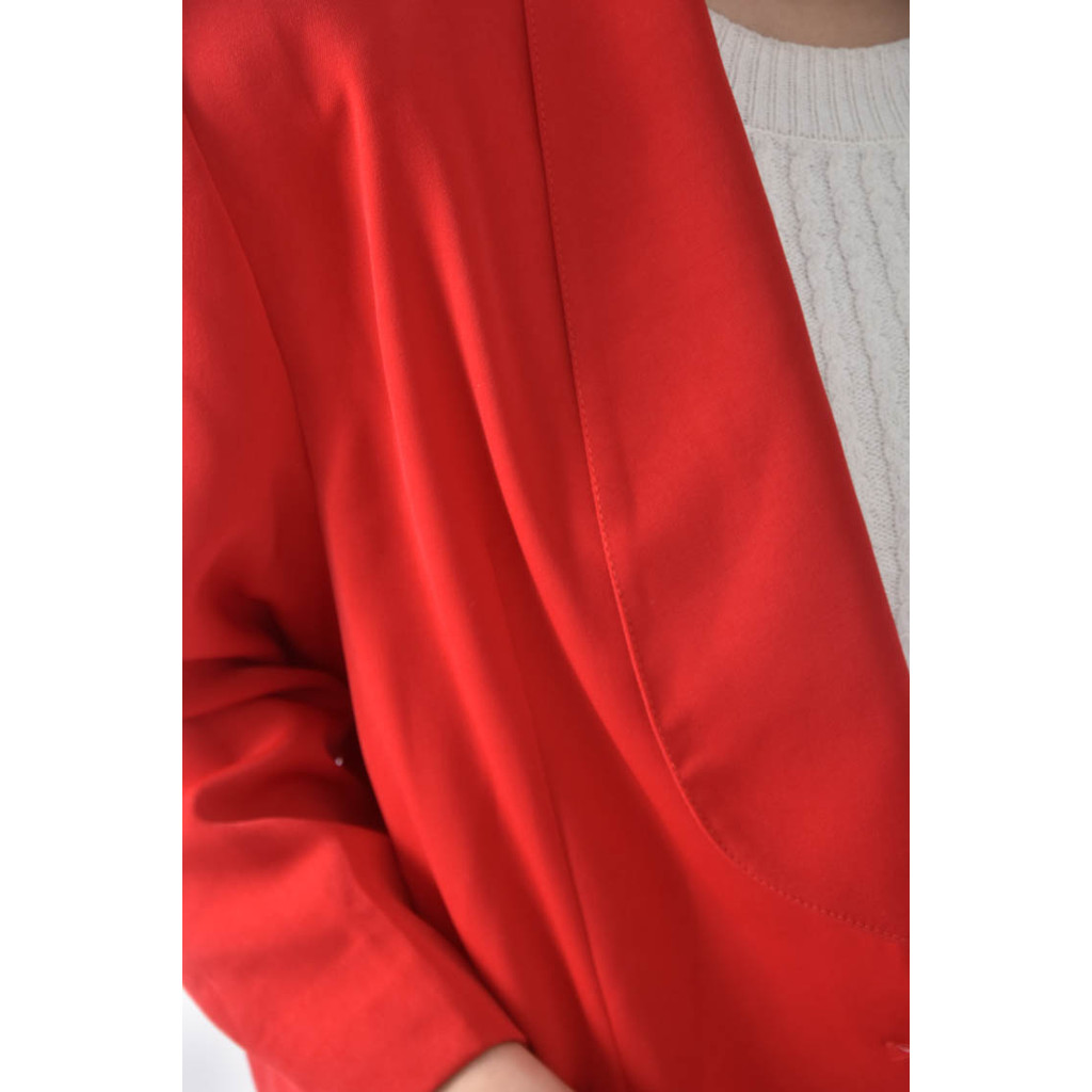 (XL) chiae lih素面紅色外套二手衣, , large