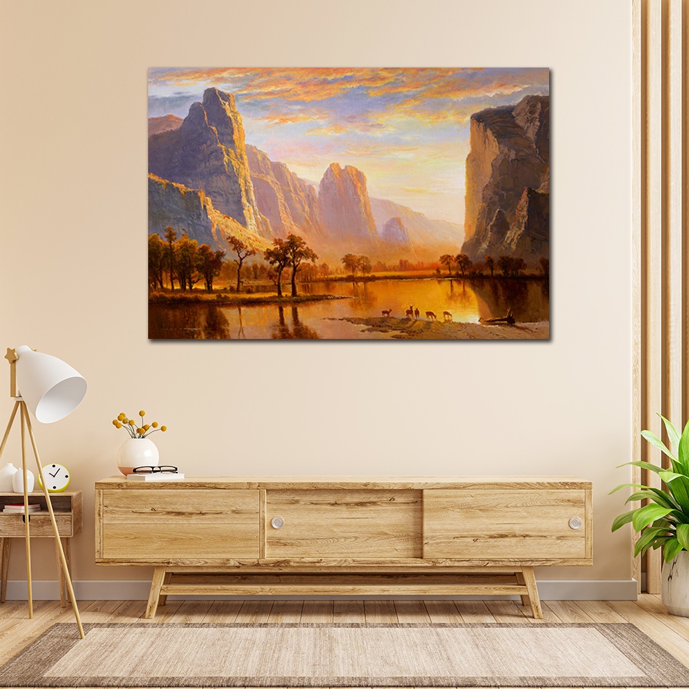 【御畫房】五鹿財神 國家一級畫師手繪油畫60×90cm(VF-85), , large