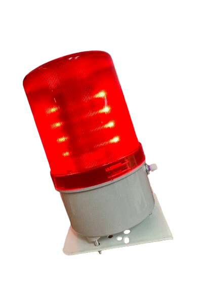 (感應王照明)【伍星】WS-5532音量可調式/旋轉閃光警報器【音量可調-高音量+閃光-全電壓-台灣製造】, , large