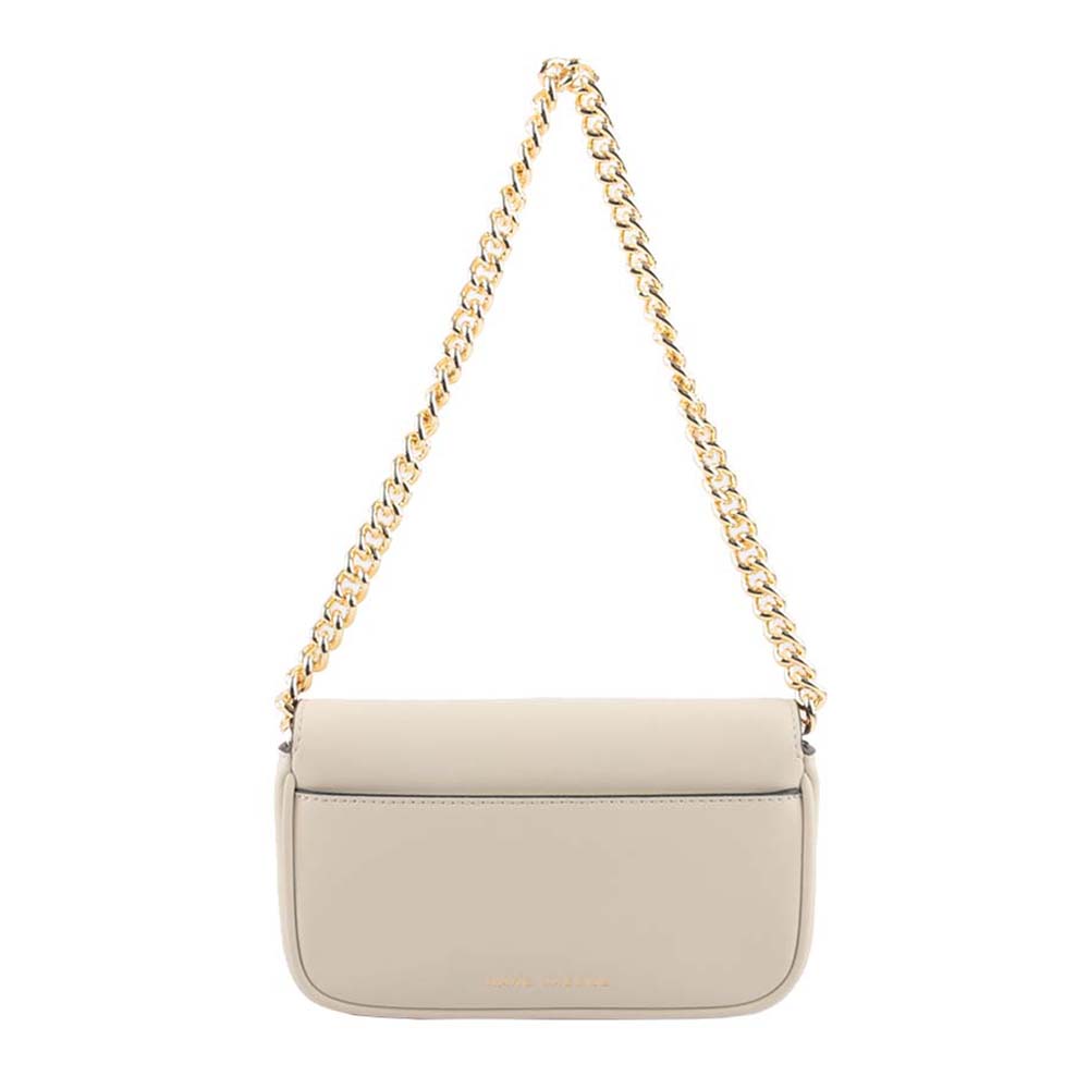 MARC JACOBS THE J MARC 平滑牛皮翻蓋迷你二用包/天空白, , large