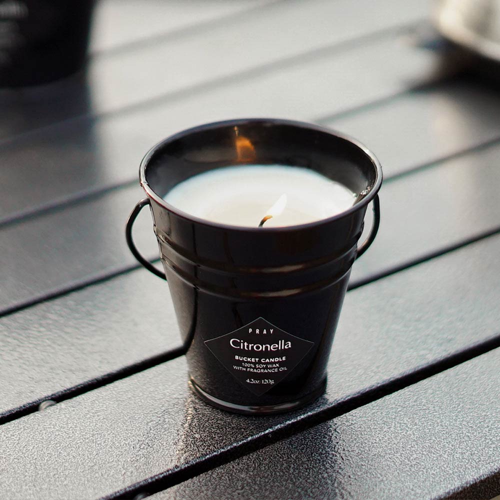 PRAY Bucket Candle(S), , large