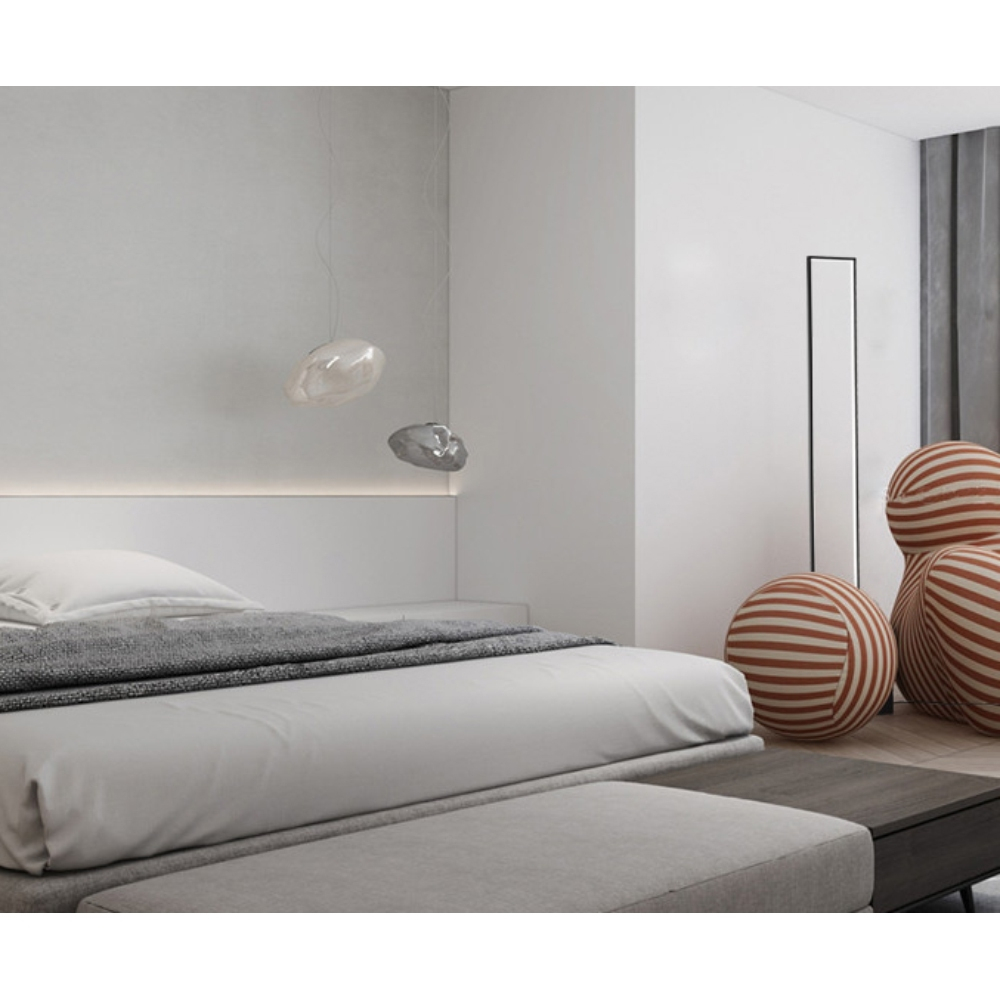 【H&R安室家】虛實方塊LED落地燈 ZA0190, , large