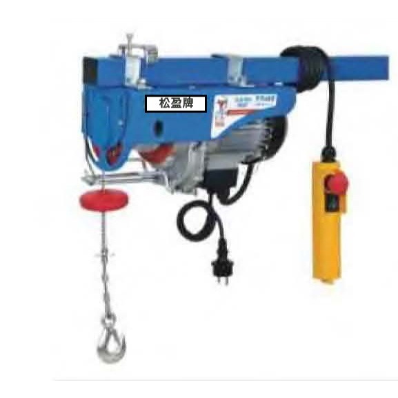 WIN五金 松盈牌 SONG WIN 電動吊車 鋼索式電動吊車 電動絞盤 吊磚機 鋼索小金剛 鋼索電動吊車, , large