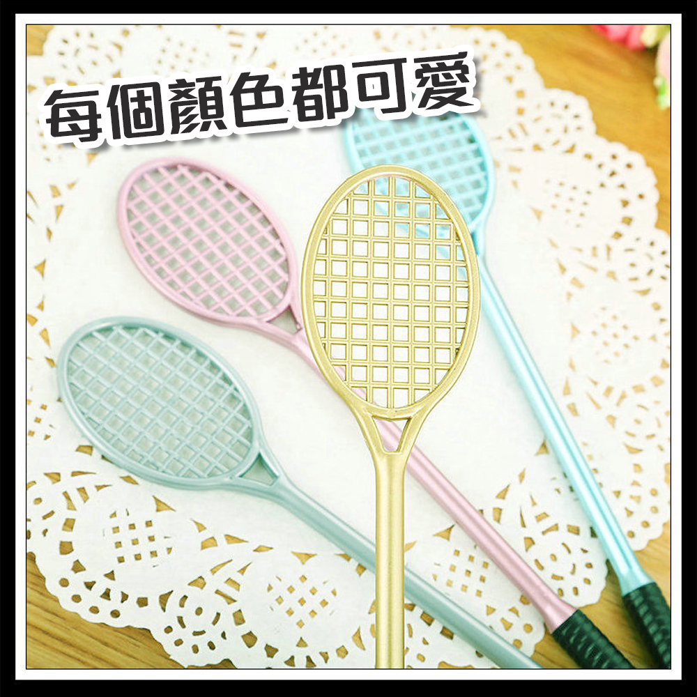 【Badminton Racket-Shaped Pen】Cute and playful &mdash; perfect for the office, wedding favors, or promotional giveaways., , large