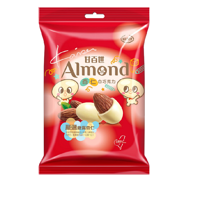 Kaiser Almond White Chocolate, , large