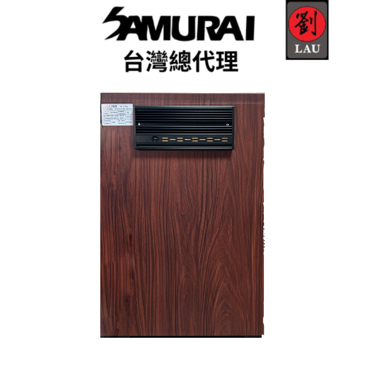 [劉氏國際]SAMURAI 新武士 GP5-36LW 藍光木紋觸控式電子防潮箱, , large