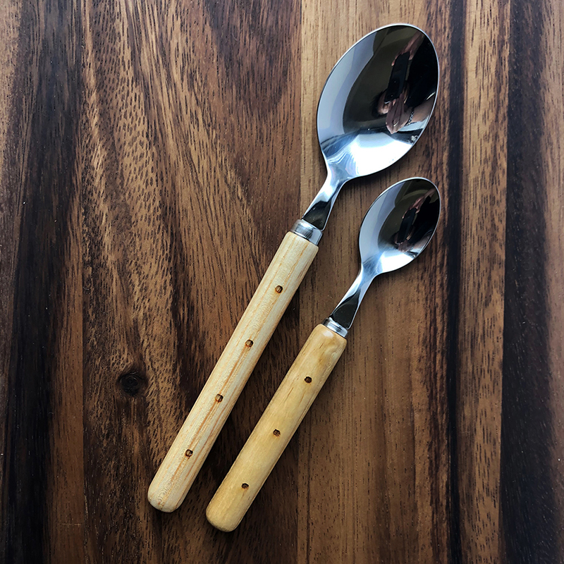 Log tableware, , large