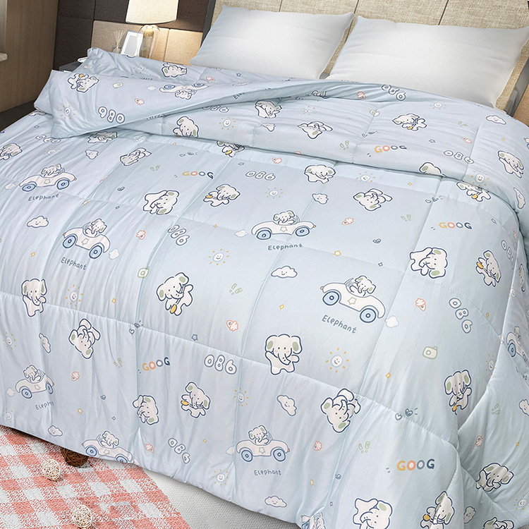 INDIAN_針織雲朵棉可水洗雙人四季被-大旅行家, , large