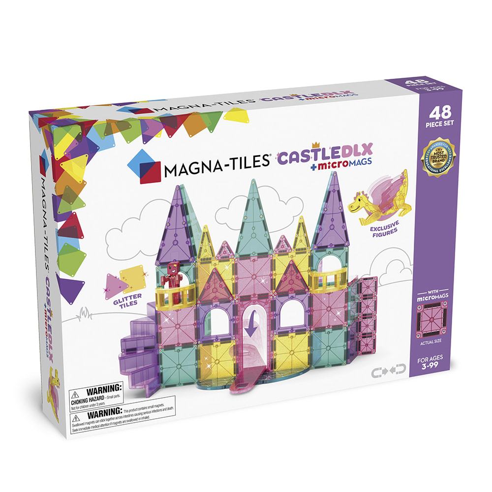 Magna-Tiles 磁力積木-魔幻城堡48片組, , large