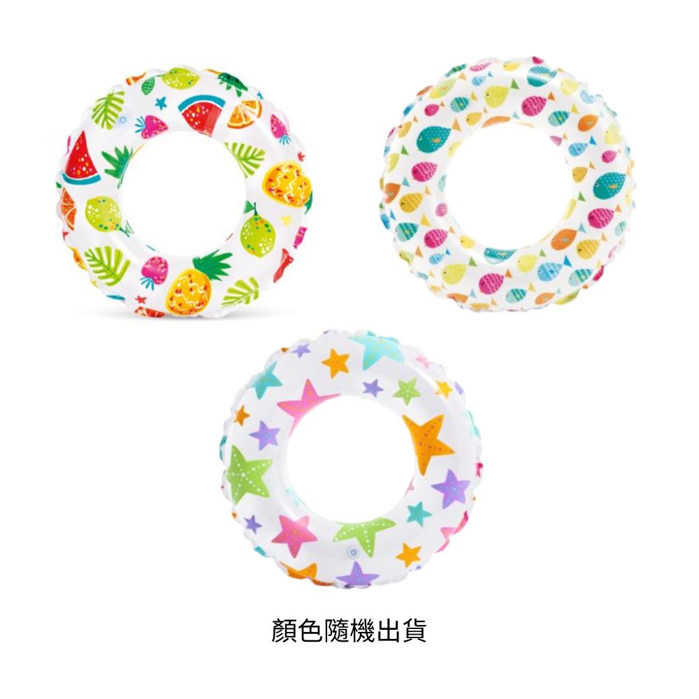 INTEX LIVELY PRINT SWIM RINGS, , large