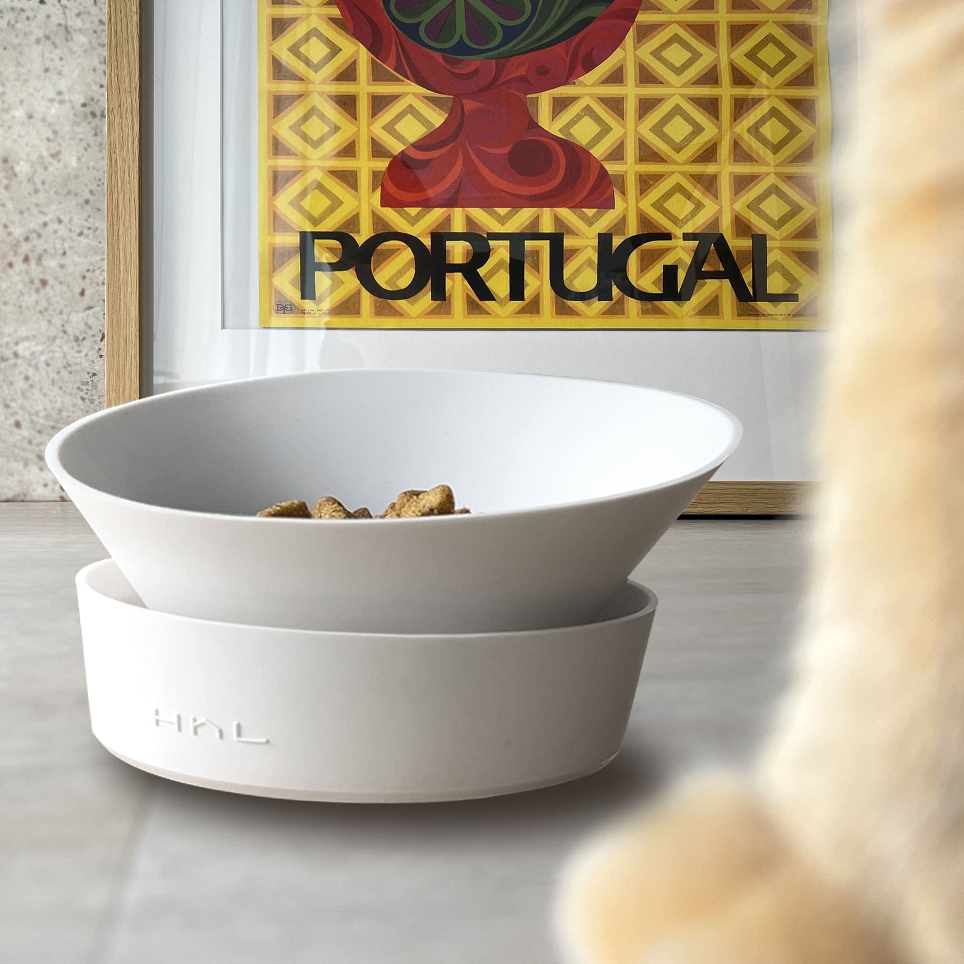 [HhL] MASTER BOWL | Ant-Proof Pet Bowl / One Bowl (Gray), , large
