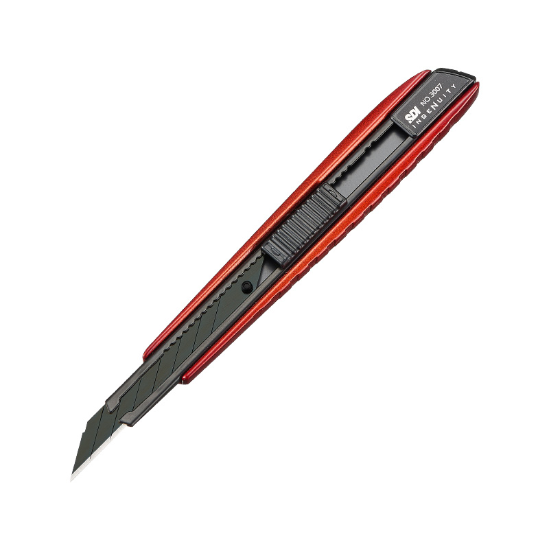 Aluminum extreme black utility knife, , large