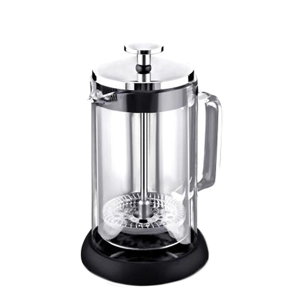 仙德曼雙層玻璃法式濾壓壺-1000ml-2入, , large