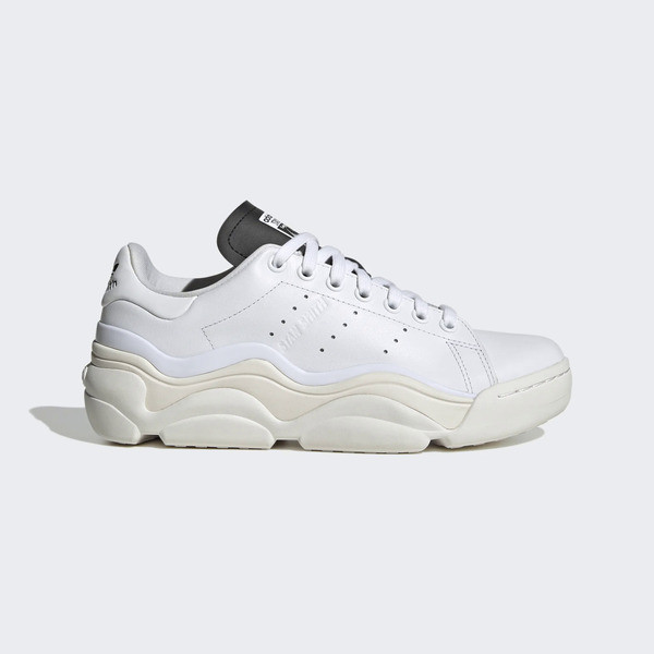 Kixpress-Adidas Stan Smith Millencon W 女 休閒鞋 經典 史密斯 厚底 皮革 白 [HQ6041], , large