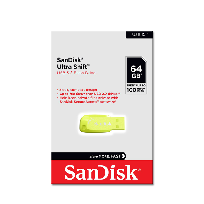 SanDisk CZ410 Ultra Shift 64G USB 3.2 EP, , large