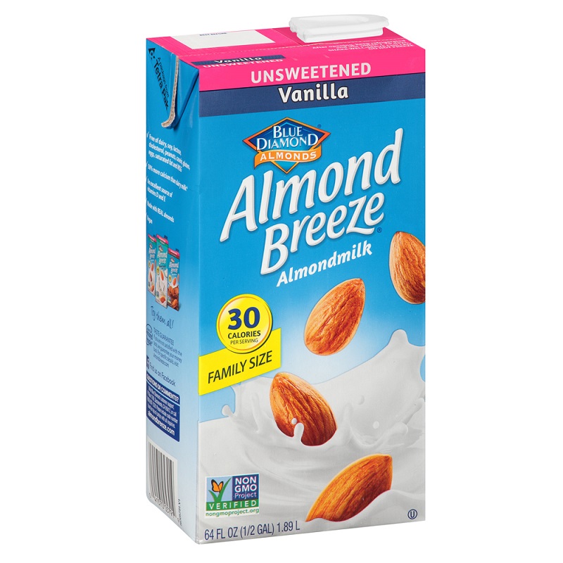 Almond Breeze unsweetened vanilla, , large