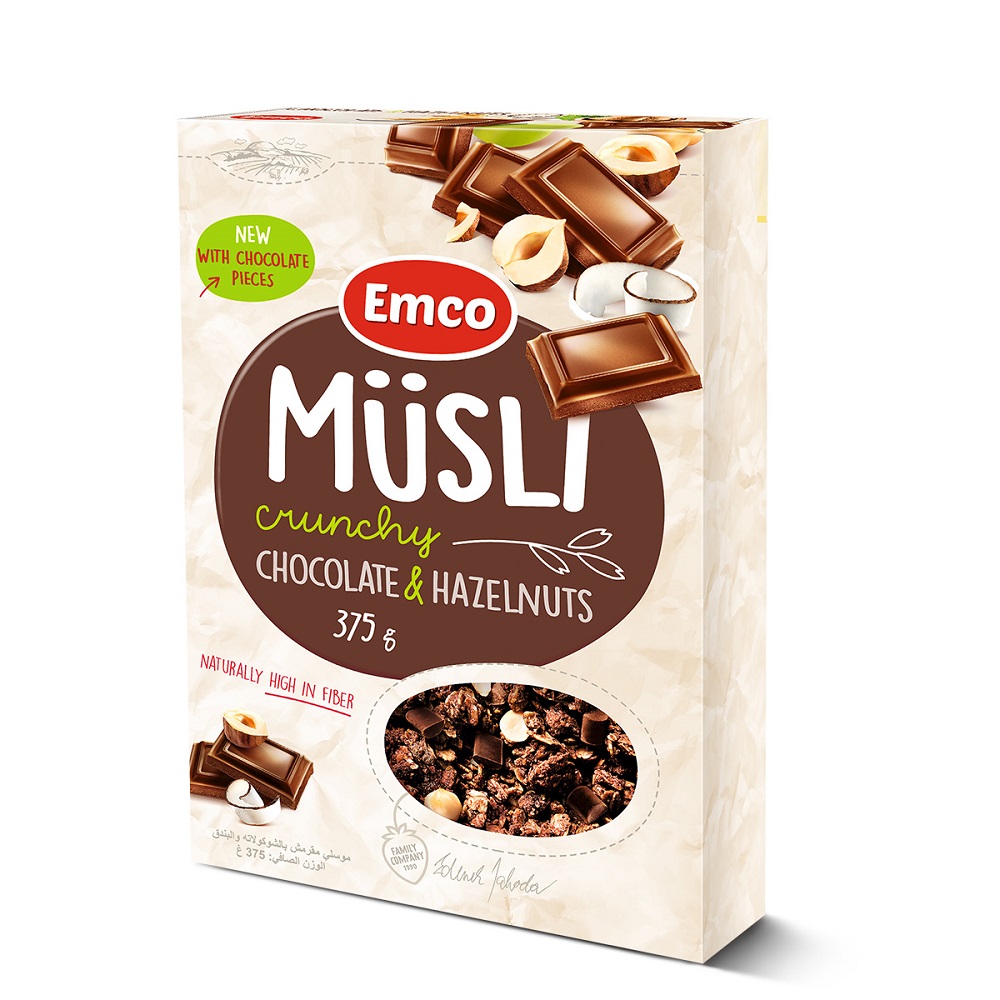 EMCO Musli chocolate  hazelnuts, , large