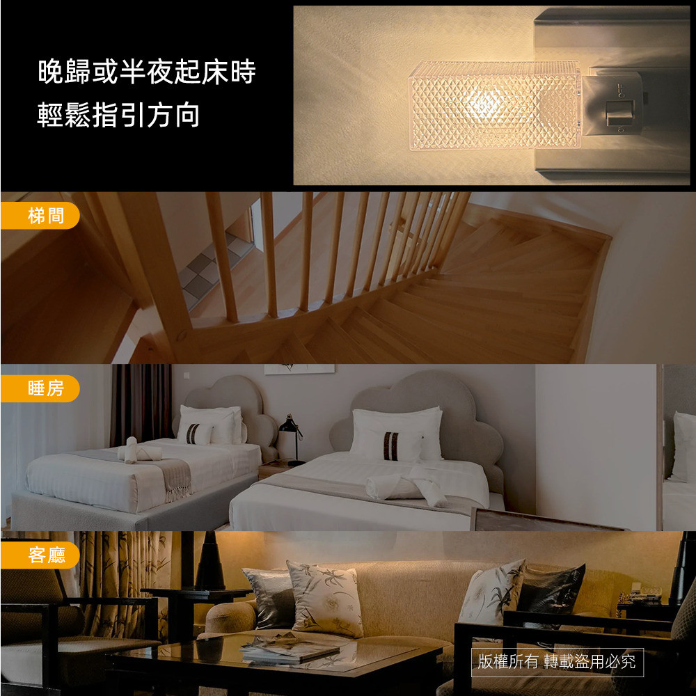 Practical Brand Manual Night Light PR-Y306 Manual Switch Control Sleep Lighting Suitable for Warehouse Corridors, , large