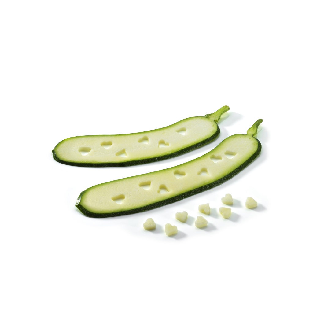 蓋瑞廚物【TRIANGLE德國三角牌】50 797 12 01/50 798 12 01花形/心型糖果切割器（紅色）, , large