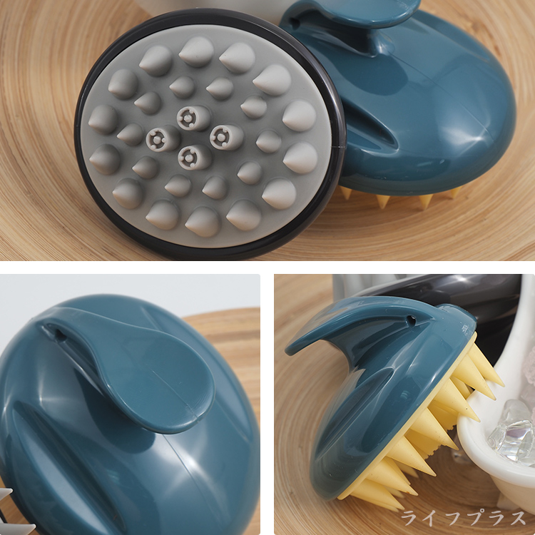 TPE指壓按摩洗髮梳-2入, , large