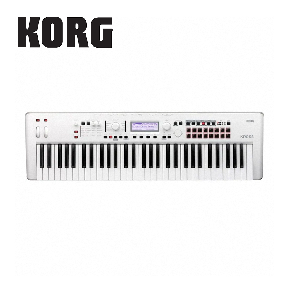 KORG KROSS 2 61鍵合成器 WH 白色款【敦煌樂器】