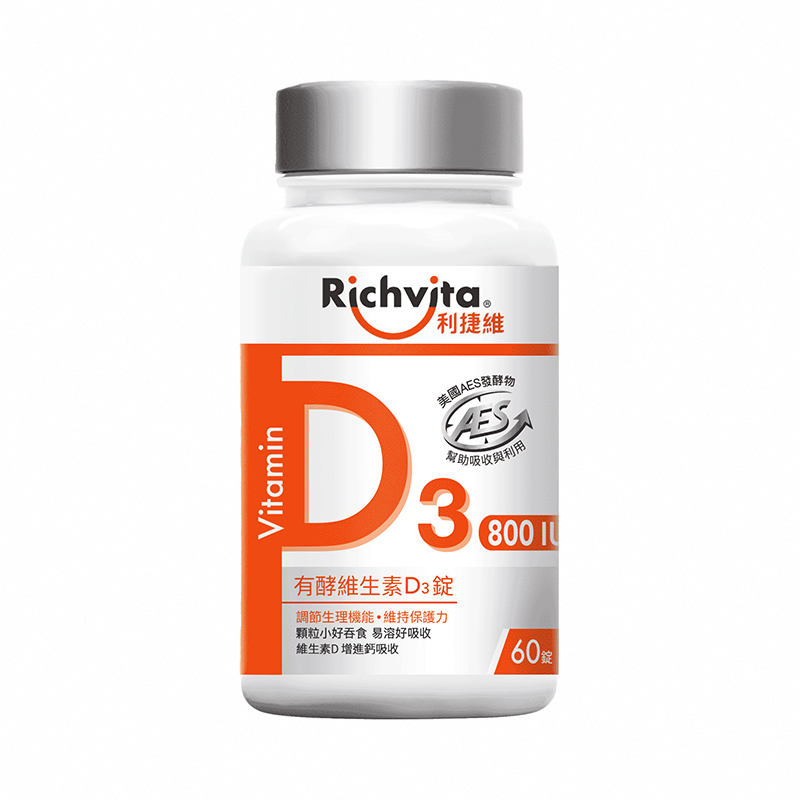 Richvita Vitamin D3 with Enzyme, , large