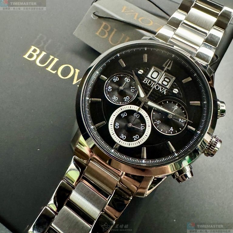 [TIMEMASTER] BULOVA watch, 44mm, BU00006, , large