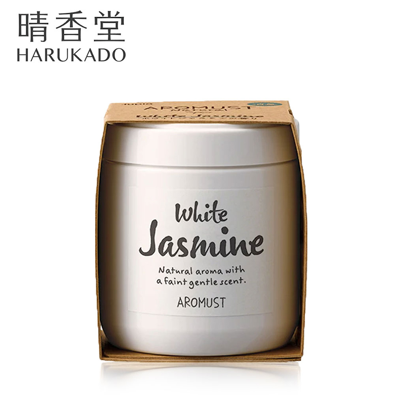 〔本野有限公司〕日本晴香堂芳香膏白瓶160ml (白色茉莉)-2入, , large