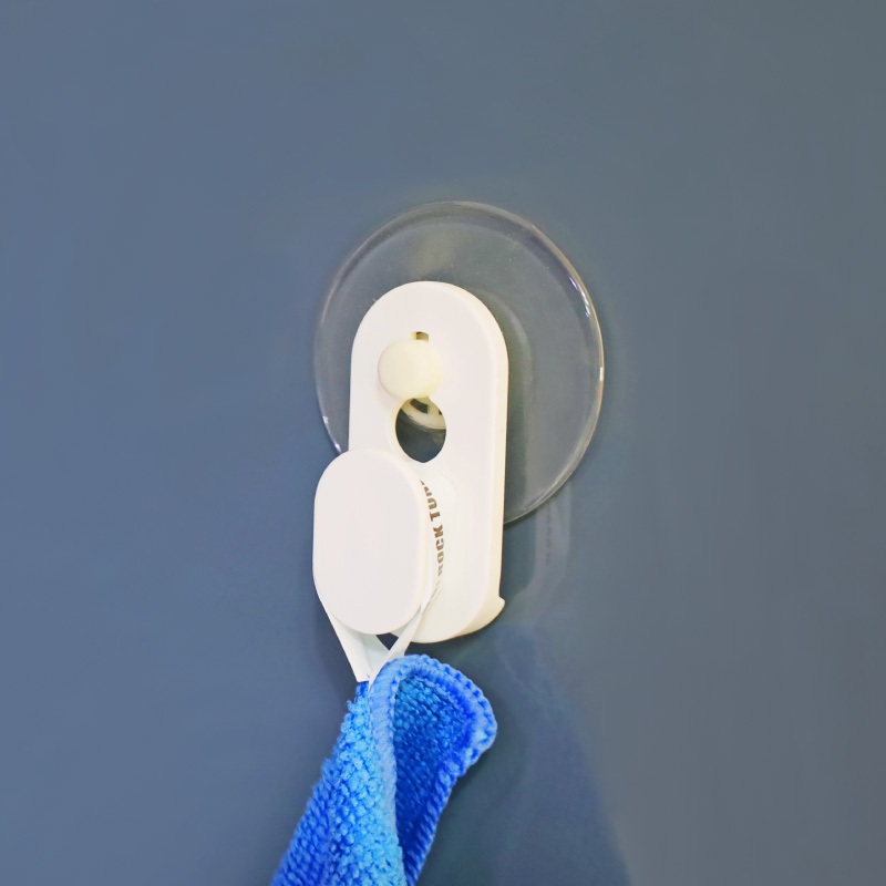 【收納精靈】RT-A8025 造型掛勾 吸盤掛勾 內附無痕膠片 2入裝-白色, , large