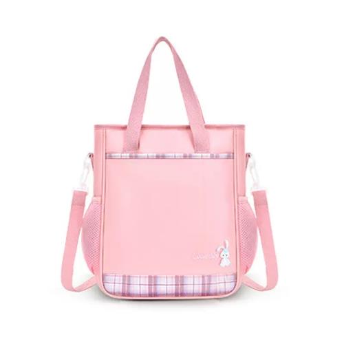 New elementary school backpack, crossbody/handbag, pink, , large