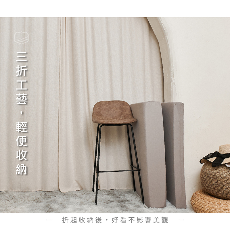 ［熊棉］舒適排汗記憶床墊｜藍色3.5尺｜, , large