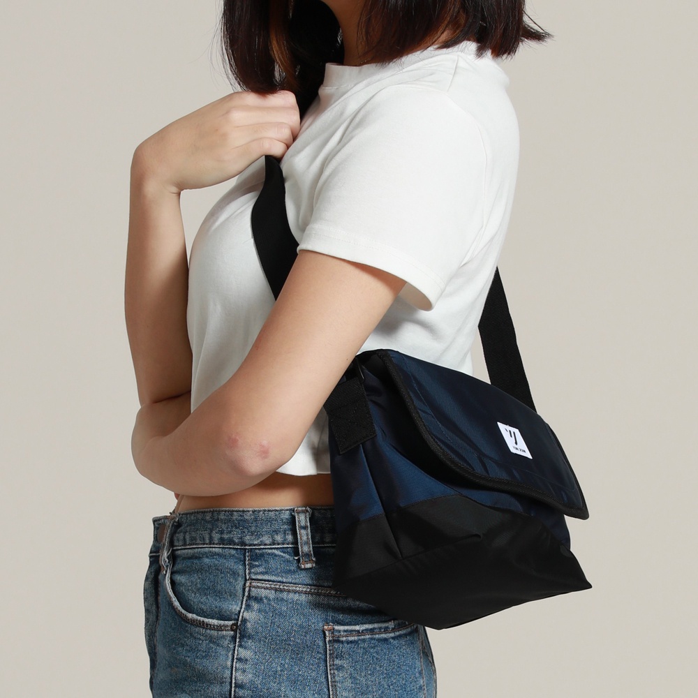 【YUNJOIN】TWILL-Lightweight side backpack, , large