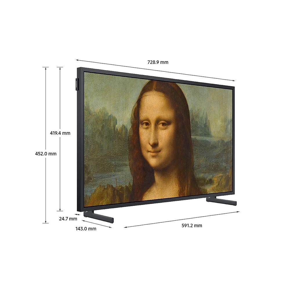 SAMSUNG 三星 32吋 The Frame 美學液晶顯示器 液晶電視 QA32LS03BBWXZW, , large