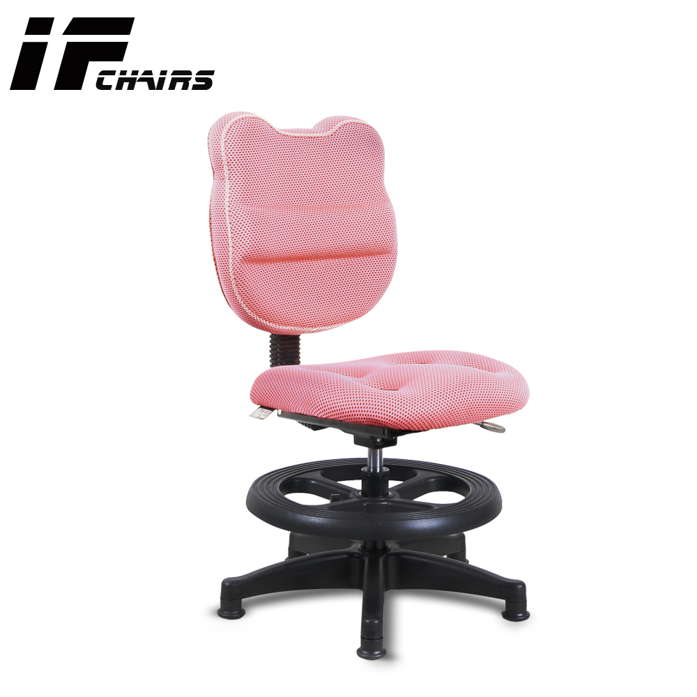 【InnoForma】IF-11 小熊椅背4D坐墊腳圈兒童椅 成長椅 電腦椅 辦公椅, , large