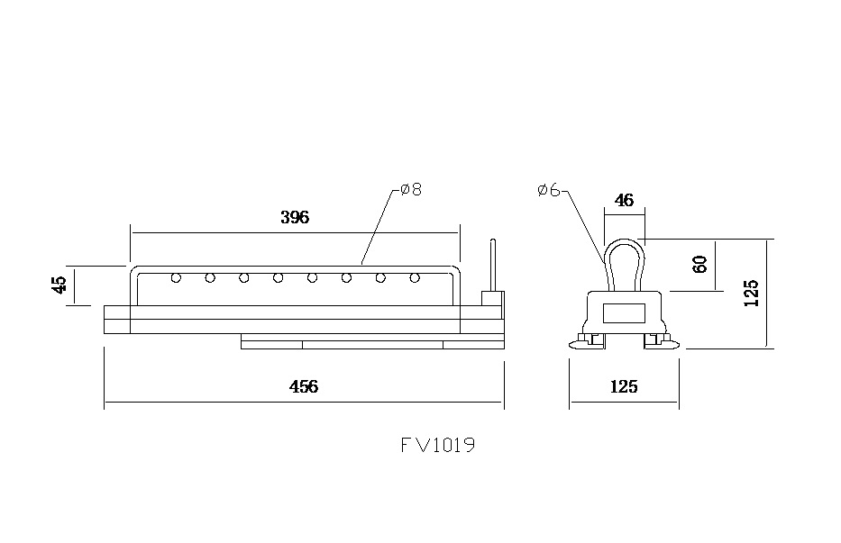 TOP-MOUNTED CLOTHES HANGER, , large