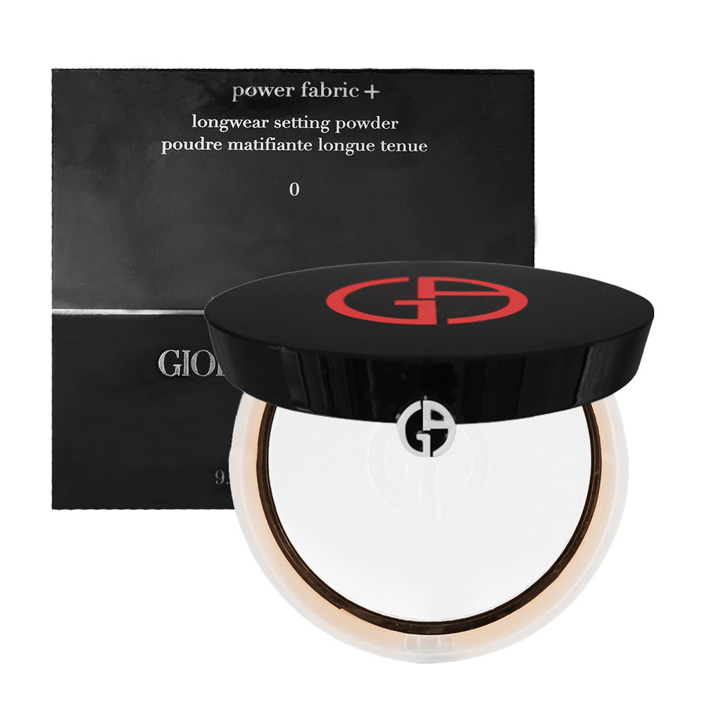 【GIORGIO ARMANI】 超持妝絲絨控油蜜粉餅 #0, , large