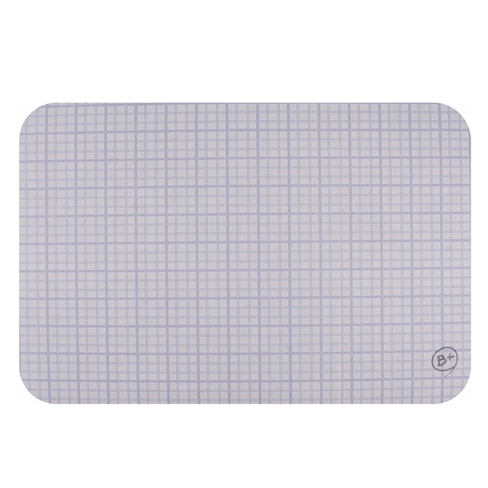 【Monster】B+ Soft Diatomaceous Earth Absorbent Mat (60x40cm) &ndash; Gray Plaid, , large