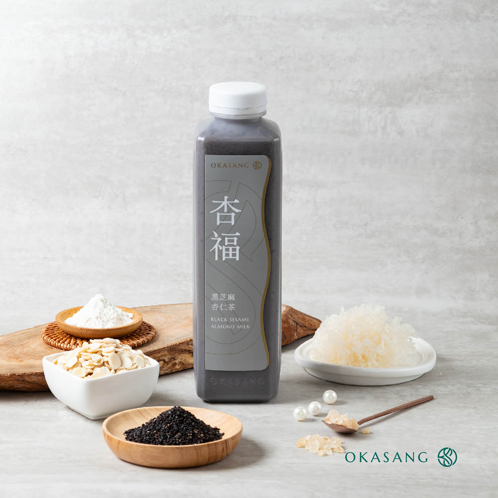 OKASANG Black sesame almond milk, , large