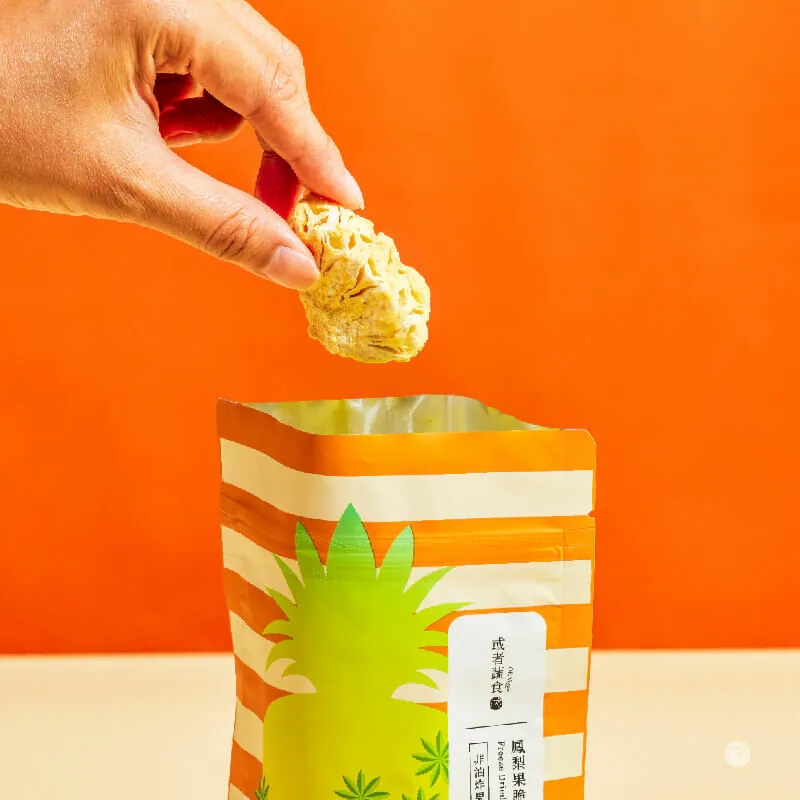 [或者蔬食]鳳梨果脆凍乾, , large