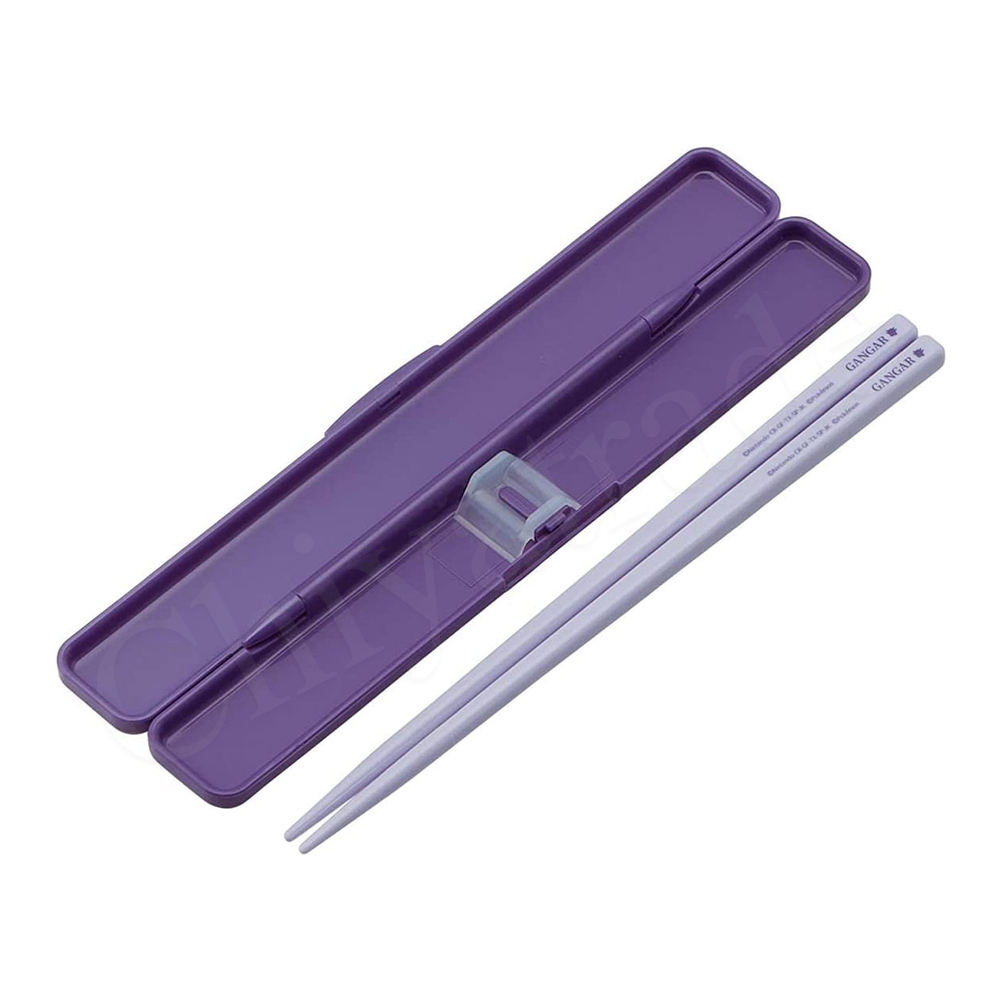 【百科良品】日本製 精靈寶可夢 耿鬼 保鮮便當盒530ML+環保筷子18CM(日本境內版), , large