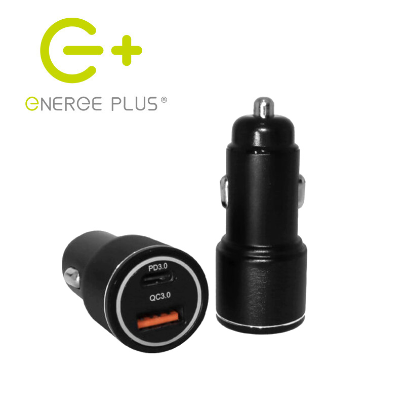 E+ EnergePlus PD+QC Car Charger, , large