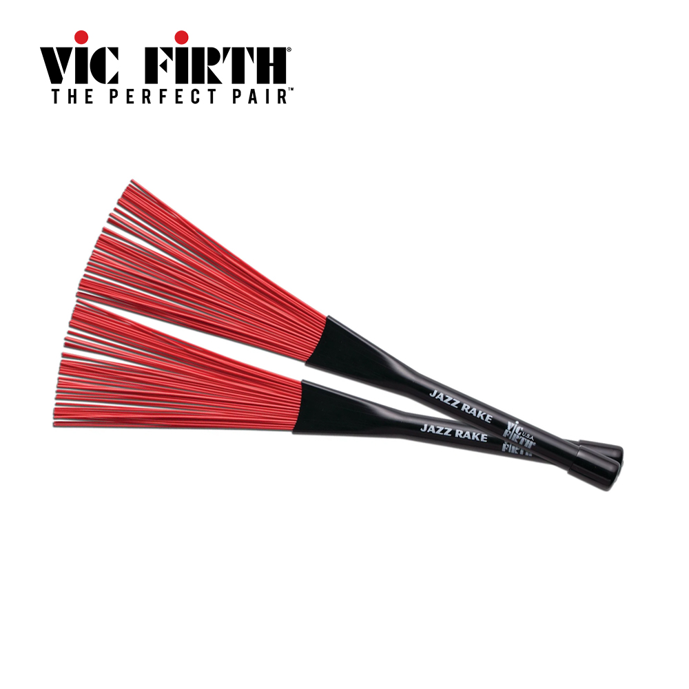 VIC FIRTH VFPX-BJR Jazz Rake Brushes 鼓刷, , large