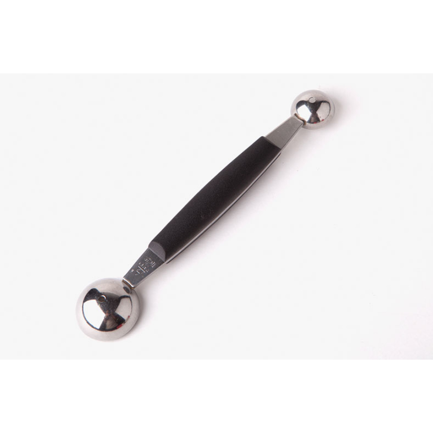 蓋瑞廚物【Triangle 三角牌 德國 單球25mm/雙球水果挖球器22 / 30 mm】水果球挖勺 挖果器 水果球, , large