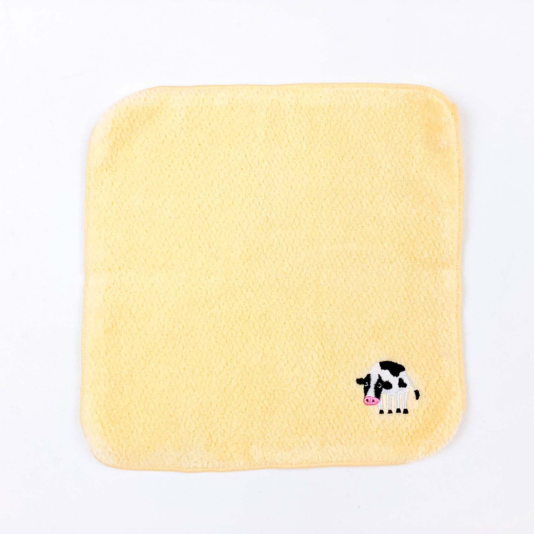 [誠貫]HAIMEN刺繡毛巾動物牛(Cow), , large
