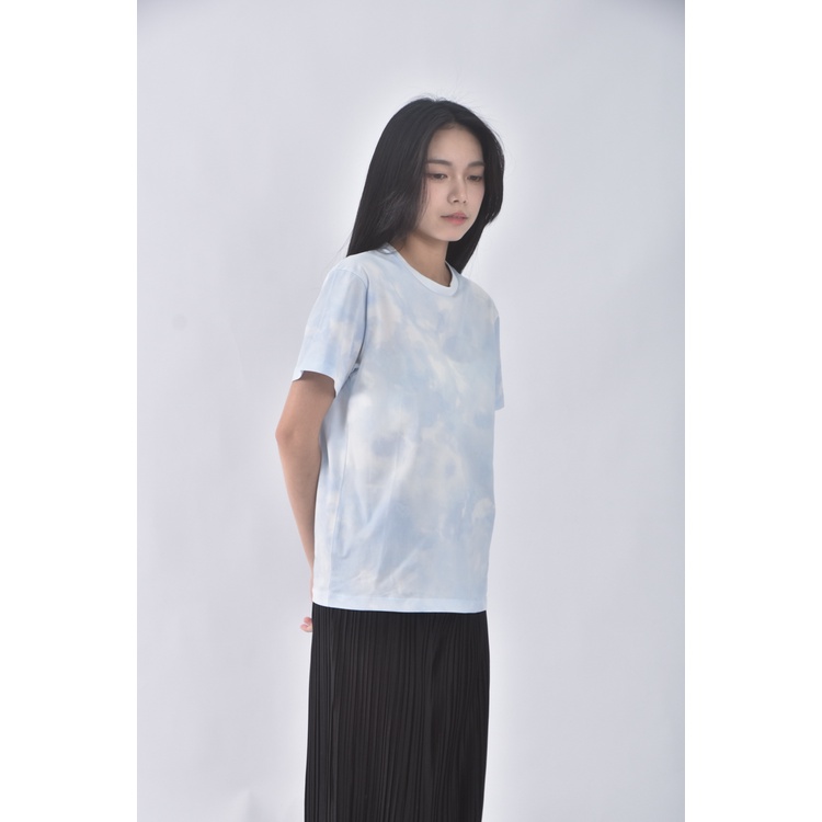 (S) uniqlo質感藍色短袖上衣二手衣, , large