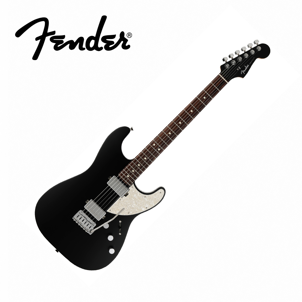 Fender MIJ LTD Elemental Strat HH RW SBK 日廠 黑色 限量電吉他【敦煌樂器】, , large