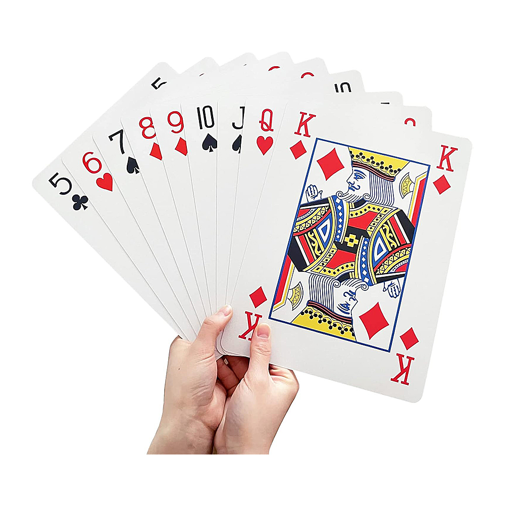 【鼎堅】特殊尺寸撲克牌3入組 加厚耐折 派對桌遊 親子互動 魔術表演專用, , large